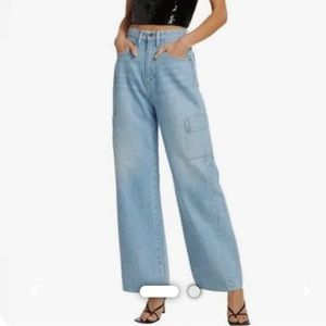 Frame Le pixie high rise baggy jean